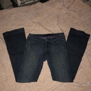 Trendy Flare Leg Jeans